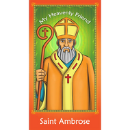 Prayer Card - Saint Ambrose (card)