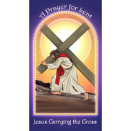 Prayer Card - Jesus Carrying the Cross (card)